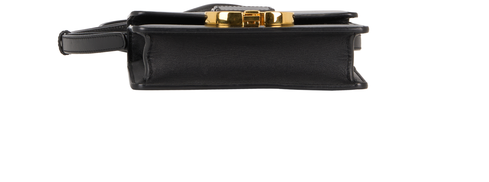 30 Montaigne Micro, &pound;1,400, Handbags, Black, Leather, Top view